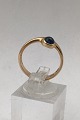 Bent Gabrielsen 
14K Guld Ring 
No. 825 (Safir)