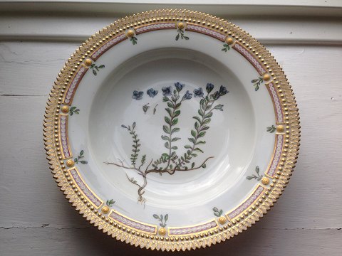 Royal Copenhagen Flora Danica Deep Plate No 3545 Rare Arnold Krog production 1904-1908