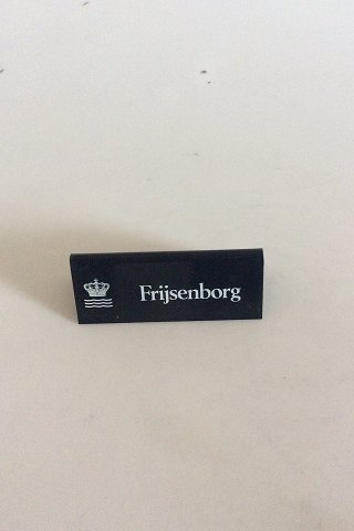 Royal Copenhagen Forhandler Reklame Skilt i Plastik "Frijsenborg"