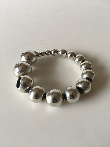Georg Jensen Sterling Silver Bracelet No. 441 Cave