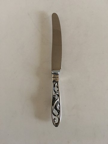 Georg Jensen Sterling Sølv Magnolia No 84 Barnekniv / Frugtkniv No 072