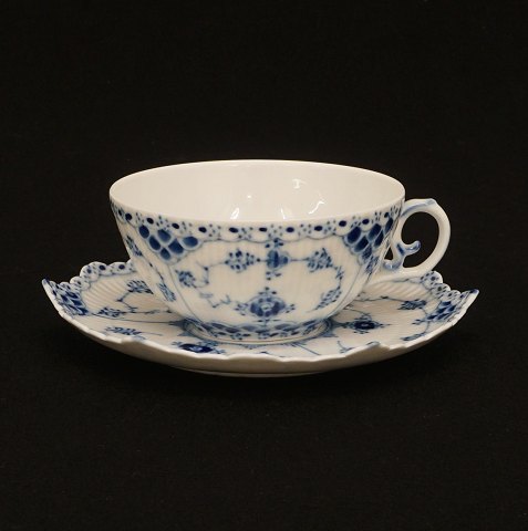 Royal Copenhagen Zwiebelmuster Vollspitze, 
Teetasse. #1130. H: 5,2cm. 2 Stück auf Lager