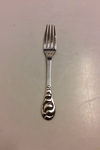 Evald Nielsen Silver Lunch Fork No. 4