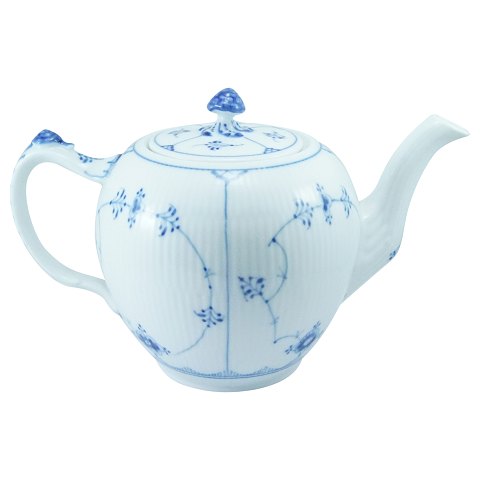 Royal Copenhagen, musselmalet riflet; Thekande af porcelæn #259