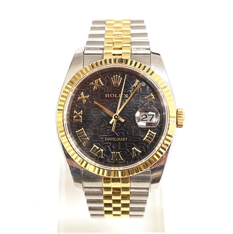 Rolex Datejust, Gold und Stahl. Ref. 116233. 
Gekauft am 24.05.06. Wird mit Box, Zertifikat etc 
geliefert. D: 36mm