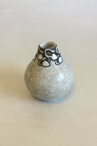 Bing and Grondahl Art Nouveau Crackled Vase No. 2074 by Effie 
Hegerman-Lindenkrone