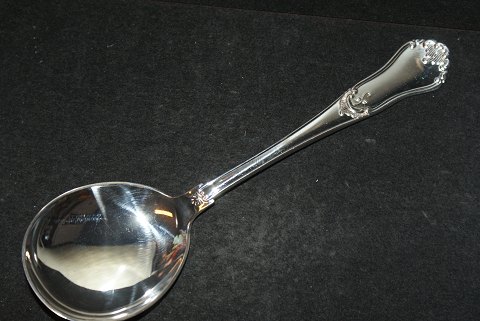 Compote / Serving spoon, Rosenholm Danish silver cutlery