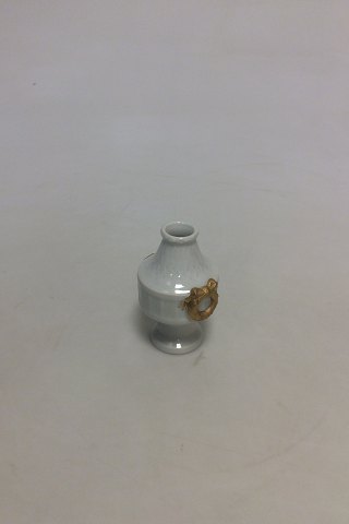 Royal Copenhagen Guld Vifte vase No 11535 / 671