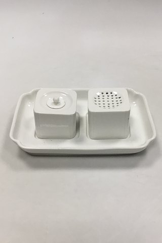 Royal Copenhagen Gammelt Blækhus i hvidt porcelæn