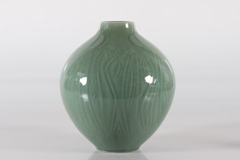 Royal Copenhagen
Nils Thorsson
Stor unika vase 
H 28 cm
