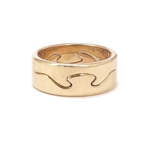 Georg Jensen Fusionsring aus 18kt Gold. Ringgr. 57