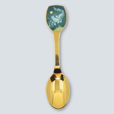 A. Michelsen; Christmas spoon 1983, Lars Bo