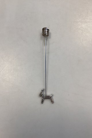 Georg Jensen Golden Christmas Candleholder - Christmas Buck 1993 / Palladium