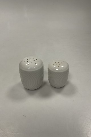 Royal Copenhagen Salto White dinnerware Salt and Pepper Shakers