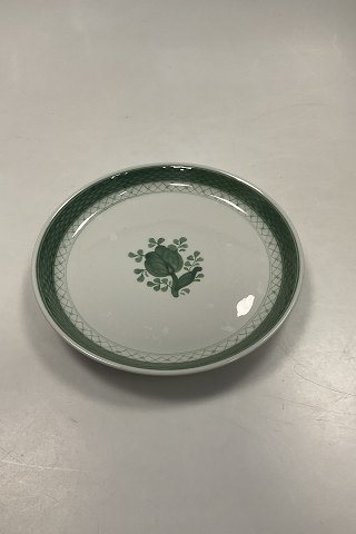 Royal Copenhagen Green Tranquebar Round Tray No. 1195