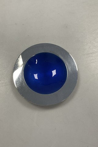 Georg Jensen Sterling Sølv Bakke (Blå emalje) No 1080