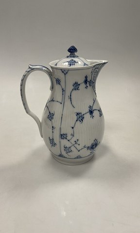 Royal Copenhagen Musselmalet Riflet Chokolade kande No. 30