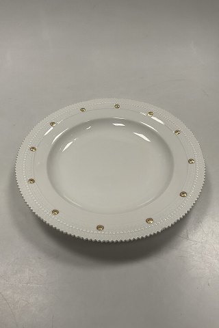 Royal Copenhagen Flora Danica White Dinner Plate No. 554 / 3549