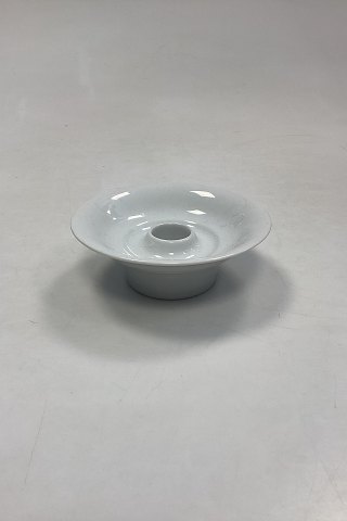 Royal Copenhagen White Magnolia Candlestick No. 501