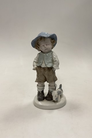 Grafenthal Figur af Dreng med hund