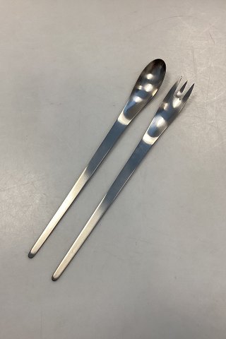 Arne Jacobsen for Anton Michelsen Stainless Salatsæt, lang