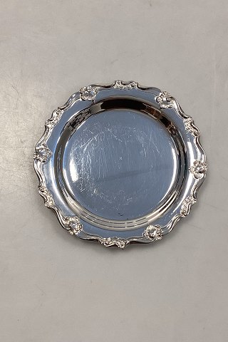 Sæt på 6 Dansk ATLA Sølvplet Coaster