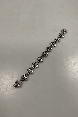 Danish Silver Bracelet by C. Holm