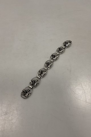 Danish Silver Bracelet by Arne Henning Petersen with Wines