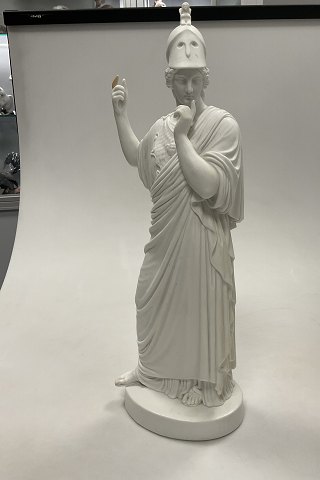 Bing and Grondahl Bisque Figurne of Minerva/Athene 40,5cm high