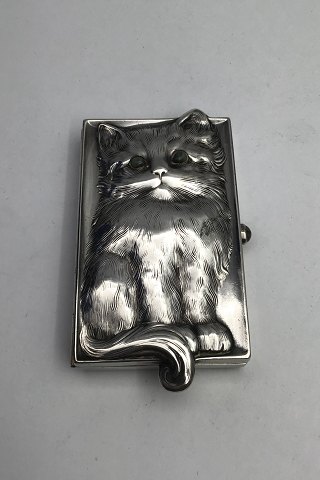 German Louis Kuppenheim Silver Case (Cat)