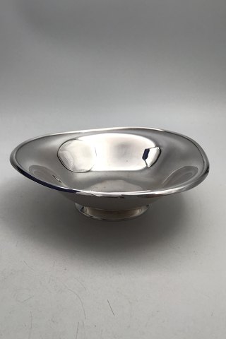 DGS Silver Triangular Bowl