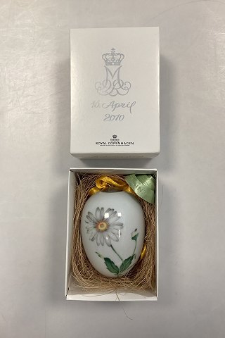 Royal Copenhagen Stort Påskeæg - Marguerit 2010