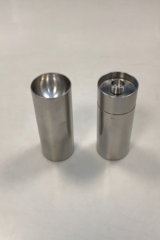 Stelton Cylinda-line Salt og Peber Sæt i rustfrit stål