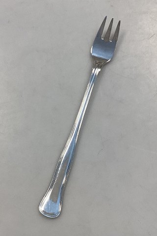 Double fluted Cohr-Atla silver plated Shell Fish Fork