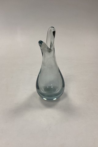 Holmegaard Duckling / Næb-Vase af klart glas
