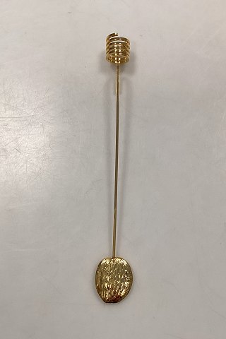 Georg Jensen Golden Christmas Lyseholder - Valnød 2004