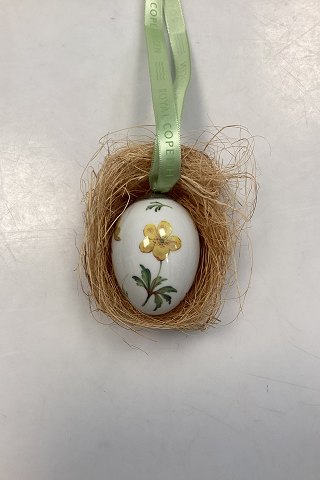 Royal Copenhagen Påskeæg - Gul Anemone 2008