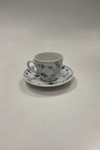 Bing and Grondahl Blue Painted / Blue Fluted Hotel Coffee Cup No. 1022