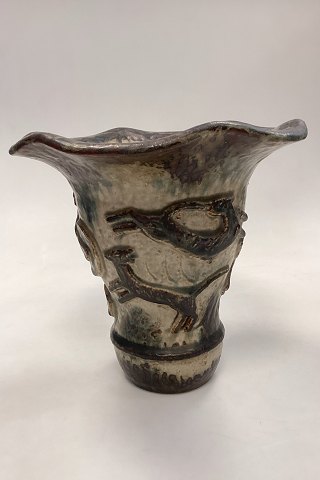 Royal Copenhagen Stoneware Vase by Jais Nielsen No. 20102
