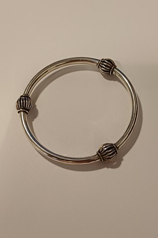 Ornamenteret Armring i Sterling Sølv