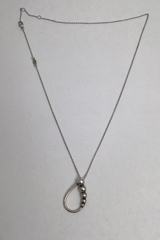 Georg Jensen Sterling Sølv Halskæde Moonlight Grapes