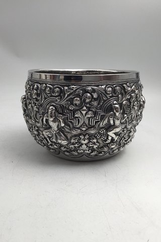 Danish Silver Bowl (Oriental Khon Temple dancers) (1924)