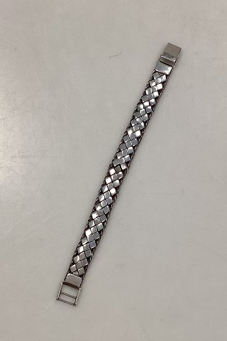 Sterling Sølv Armbånd med tæt ornamentik