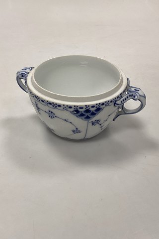 Royal Copenhagen Blue Fluted Half Lace Sugar Bowl without Lid No. 606