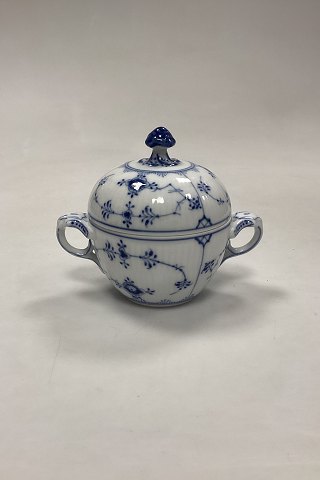 Royal Copenhagen Blue Fluted Plain Sugar Bowl No. 244