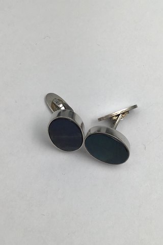 Georg Jensen Sterling Silver Cufflinks No. A26 (Labradorite)