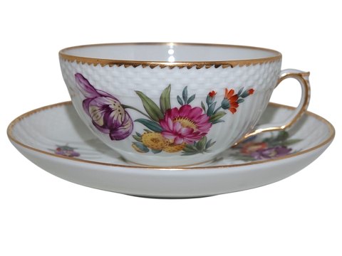 Fuld Saksisk BlomstTekop