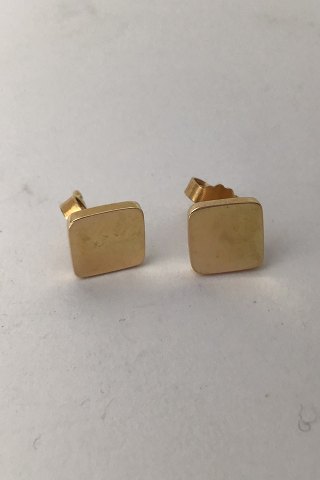 Georg Jensen 18K Guld Ørestikker No. 1084