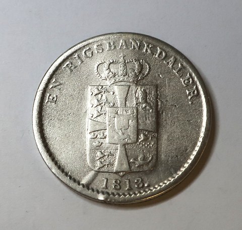 Danmark. Frederik Vl. 1 Rigsbankdaler 1813.