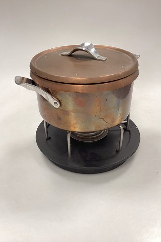 Georg Jensen fondue grydesæt i Kobber